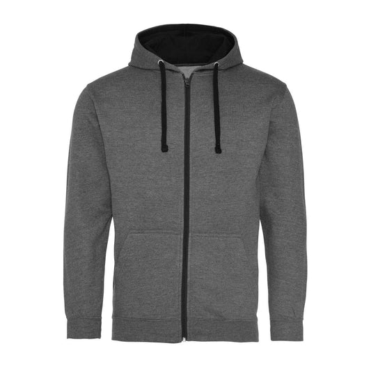VARSITY ZOODIE - Charcoal Grey/Jet Black - Main