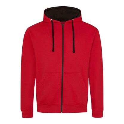 VARSITY ZOODIE - Fire Red/Jet Black - Main