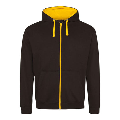 VARSITY ZOODIE - Jet Black/Gold - Main