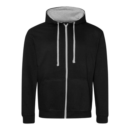 VARSITY ZOODIE - Jet Black/Heather Grey - Main