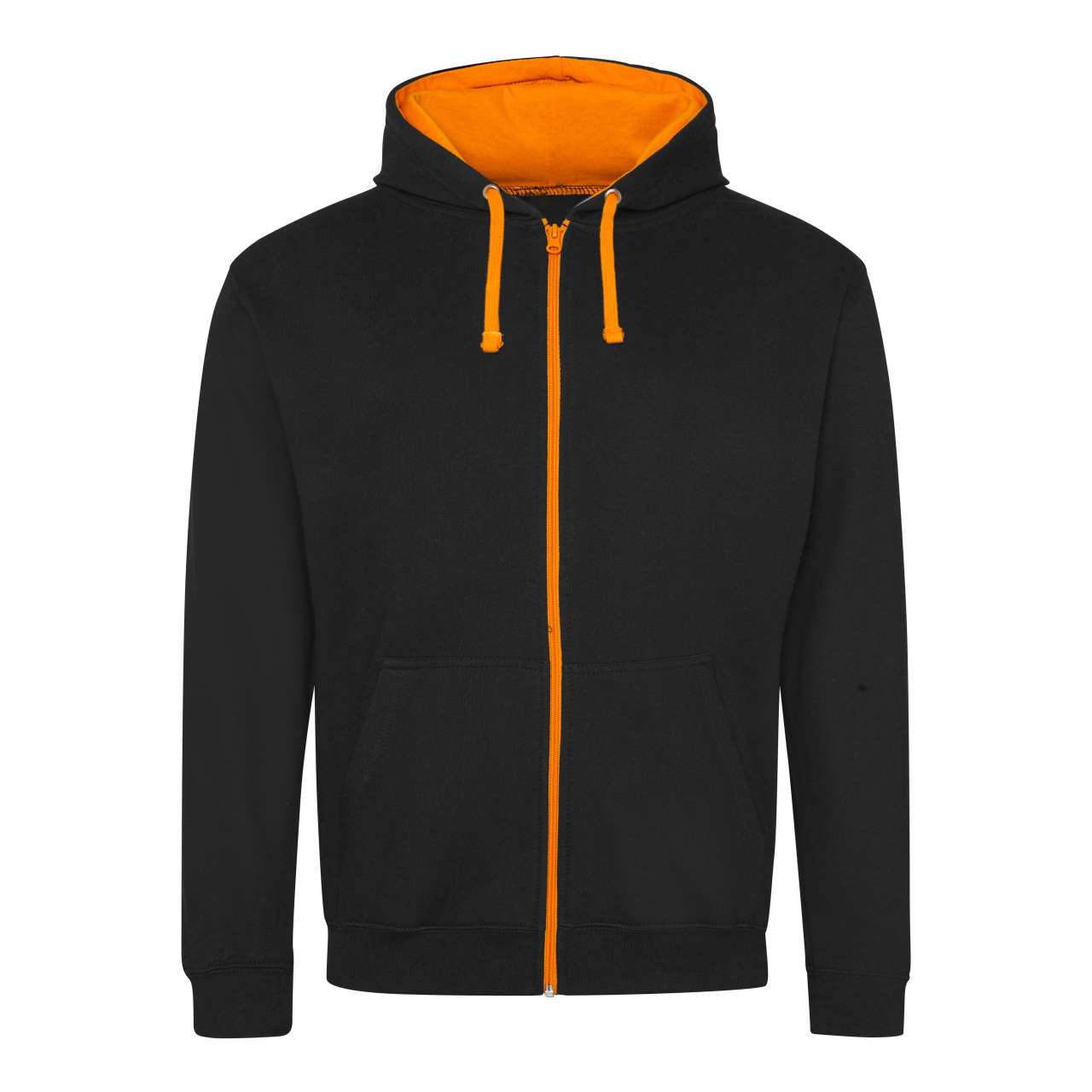 VARSITY ZOODIE - Jet Black/Orange Crush - Main
