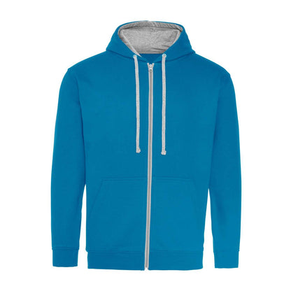 VARSITY ZOODIE - Sapphire Blue/Heather Grey - Main