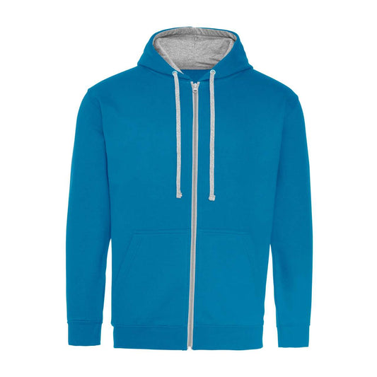 VARSITY ZOODIE - Sapphire Blue/Heather Grey - Main