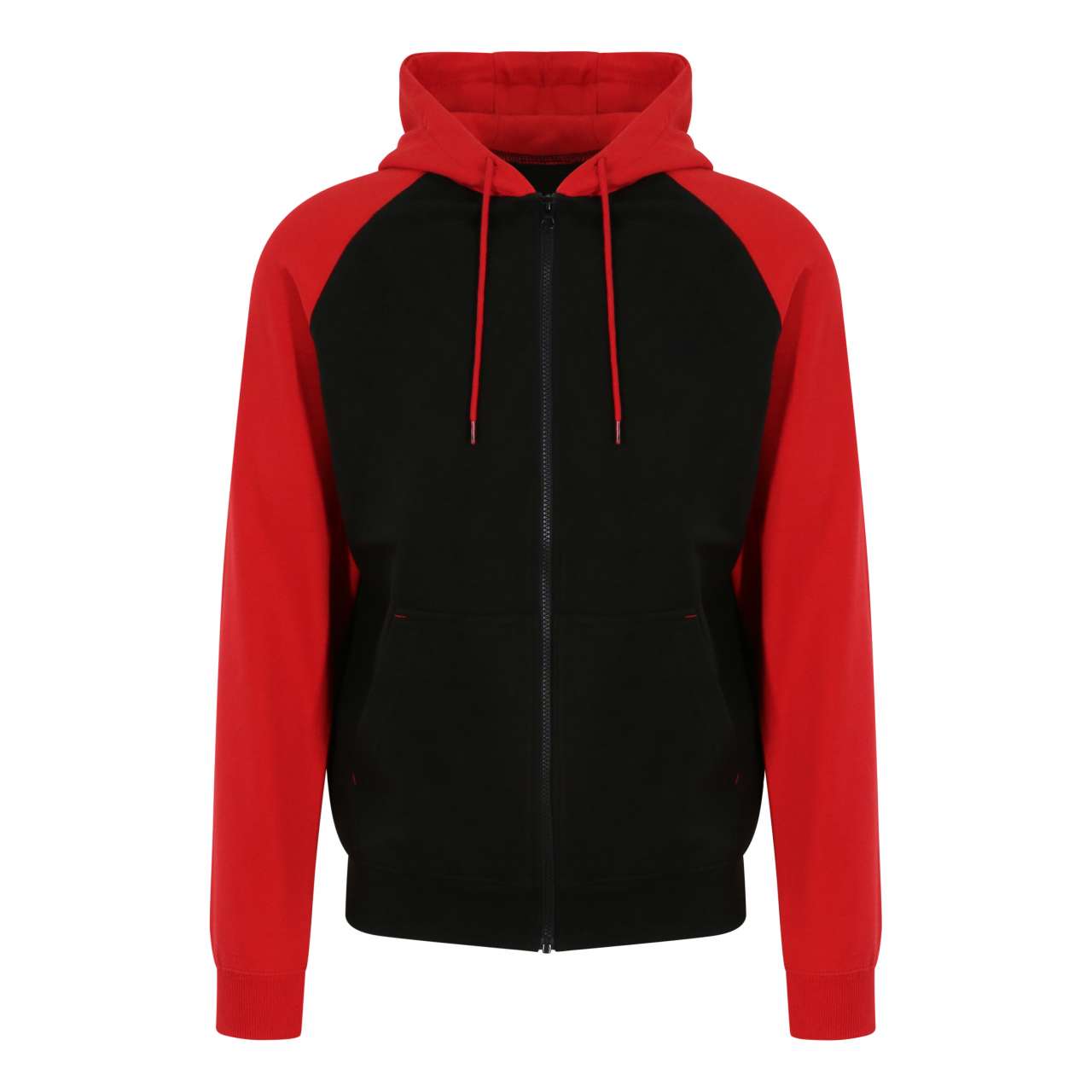 BASEBALL ZOODIE - Jet Black/Fire Red - Main