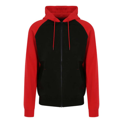 BASEBALL ZOODIE - Jet Black/Fire Red - Main