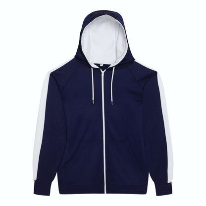 SPORTS POLYESTER ZOODIE - Oxford Navy/Arctic White - Main