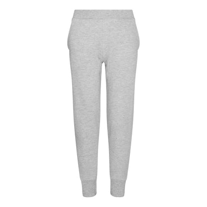 KIDS TAPERED TRACK PANTS - Heather Grey - Main