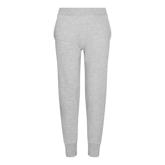 KIDS TAPERED TRACK PANTS - Heather Grey - Main