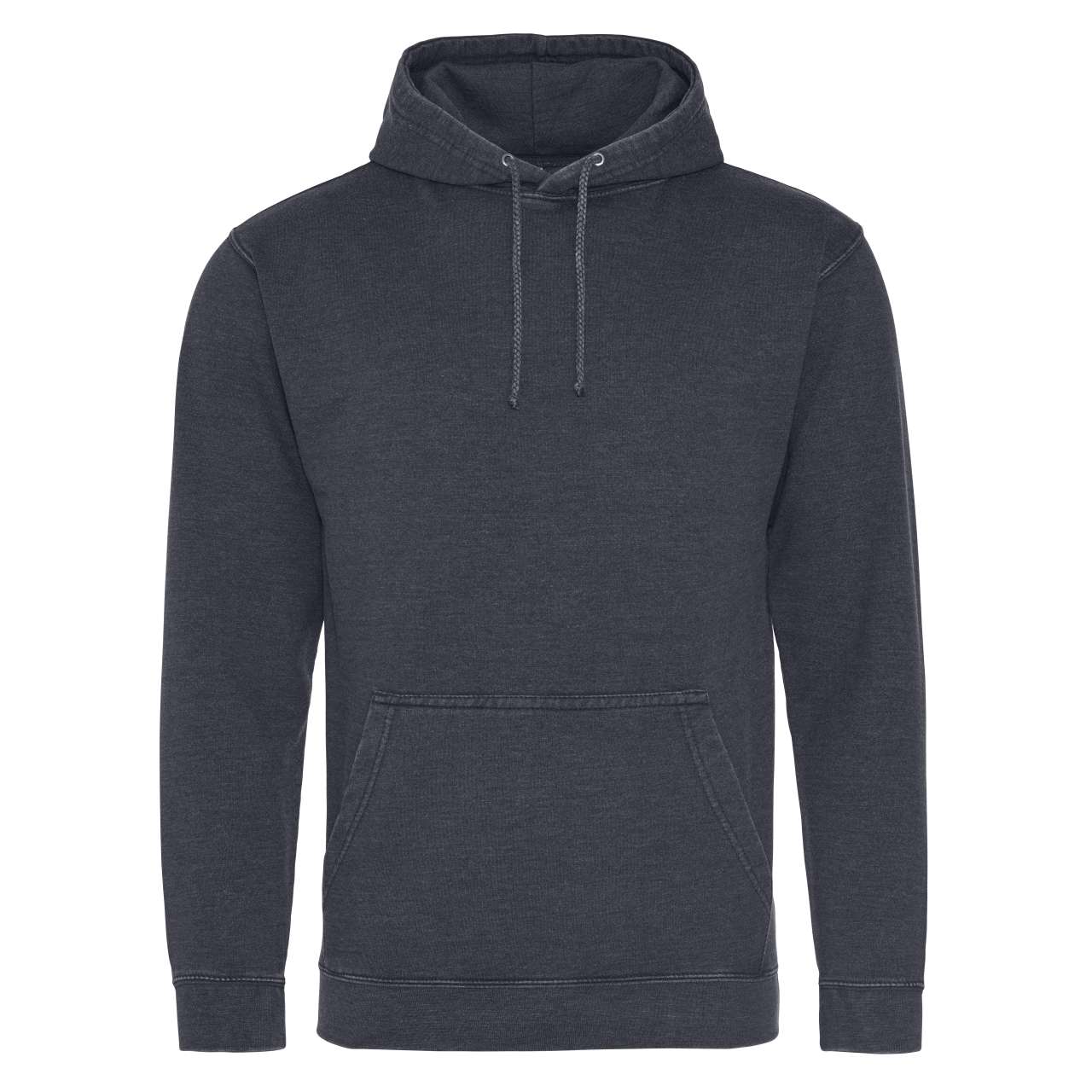 WASHED HOODIE - Washed Charcoal - Model