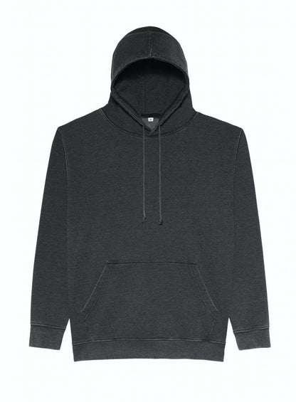 WASHED HOODIE - Washed Jet Black - Main