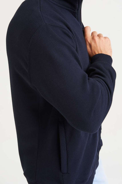 CAMPUS FULL ZIP SWEAT - Heather Grey - Additional