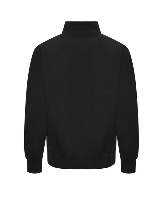 CAMPUS FULL ZIP SWEAT - Deep Black - Main