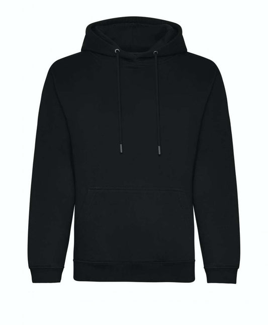 ORGANIC HOODIE - Deep Black - Main