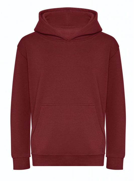 KIDS ORGANIC HOODIE - Burgundy - Main