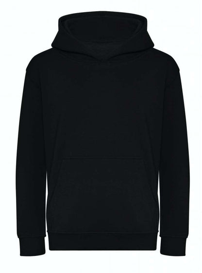 KIDS ORGANIC HOODIE - Deep Black - Main
