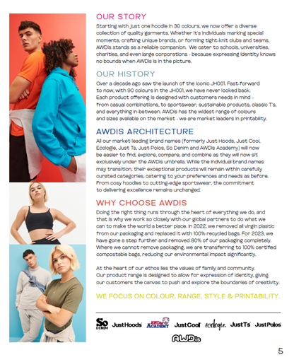 AWDIS LOOKBOOK 2024 - Lookbook - Additional