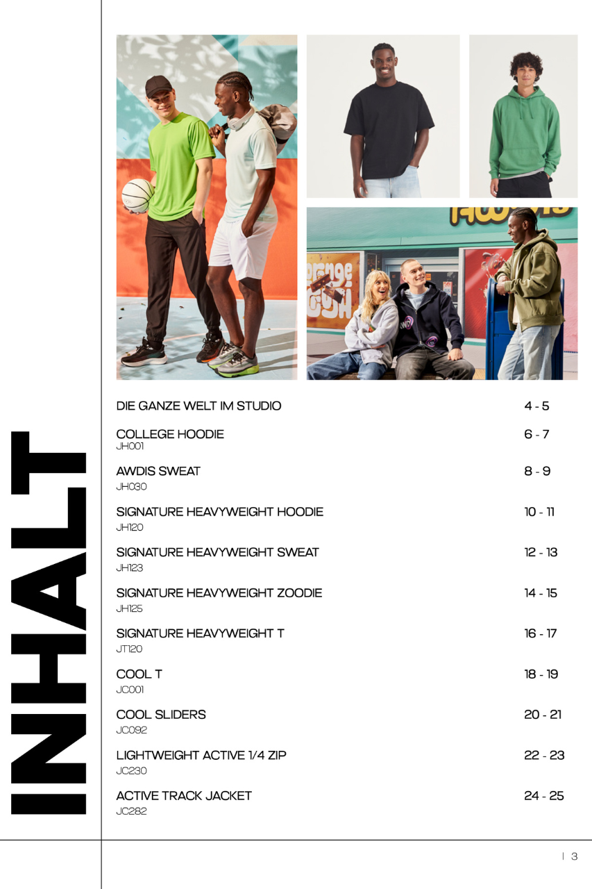 AWDIS LOOKBOOK DE 2025 - Lookbook - Additional