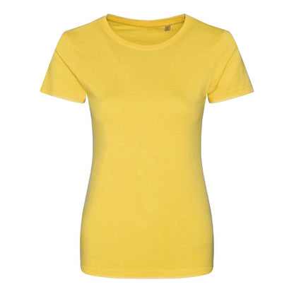 CASCADES ORGANIC WOMEN'S TEE - Sun Yellow - Main