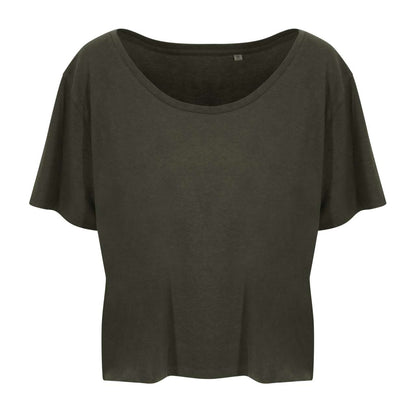 DAINTREE ECOVISCOSE  WOMEN'S TEE - Fern Green - Main