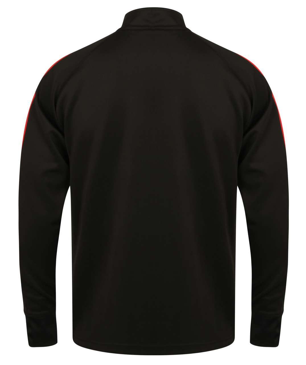ADULT'S KNITTED TRACKSUIT TOP - Black/Red - Main