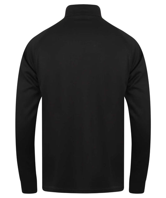 ADULT'S KNITTED TRACKSUIT TOP - Black/White - Main