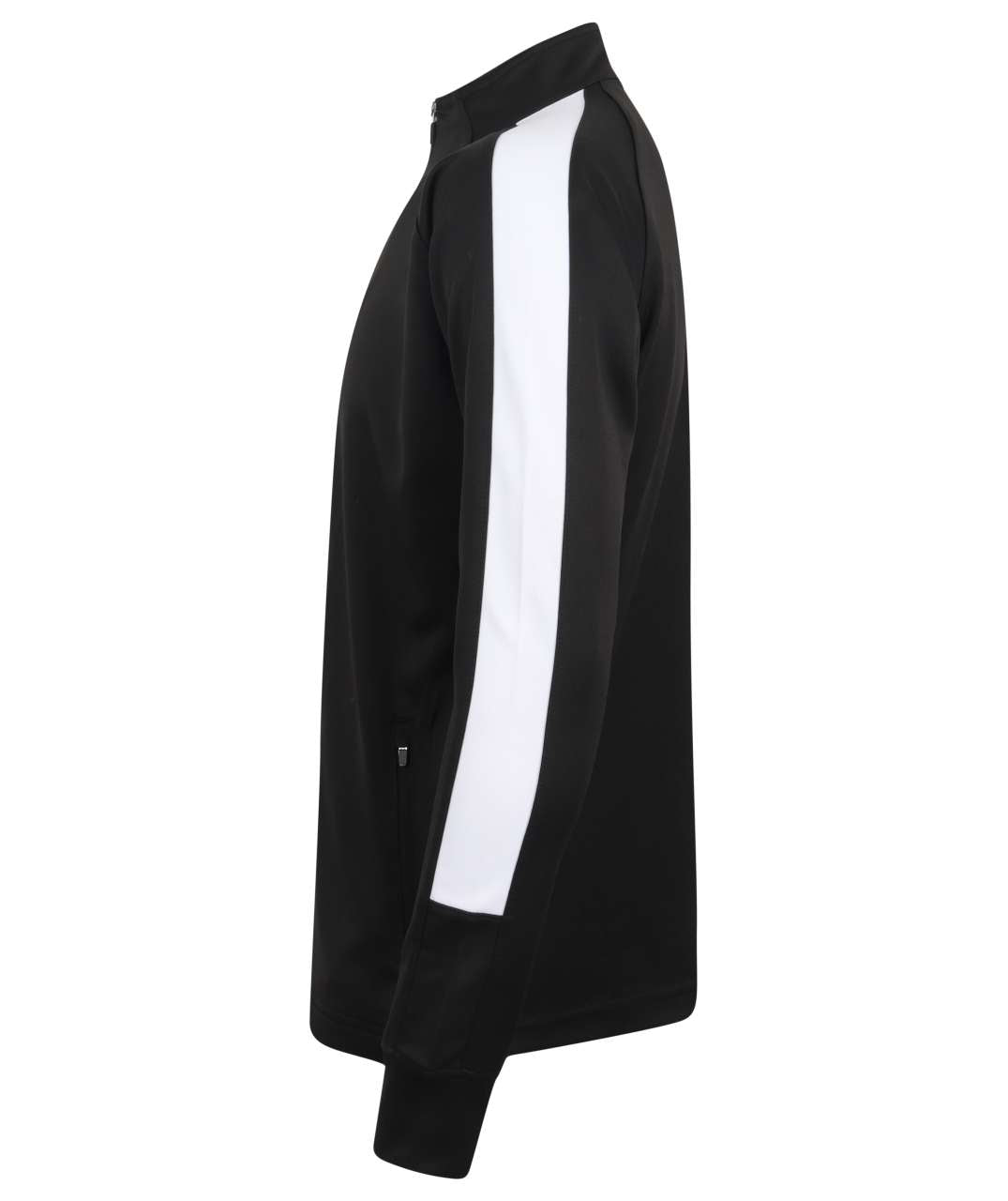 ADULT'S KNITTED TRACKSUIT TOP - Black/White - Additional