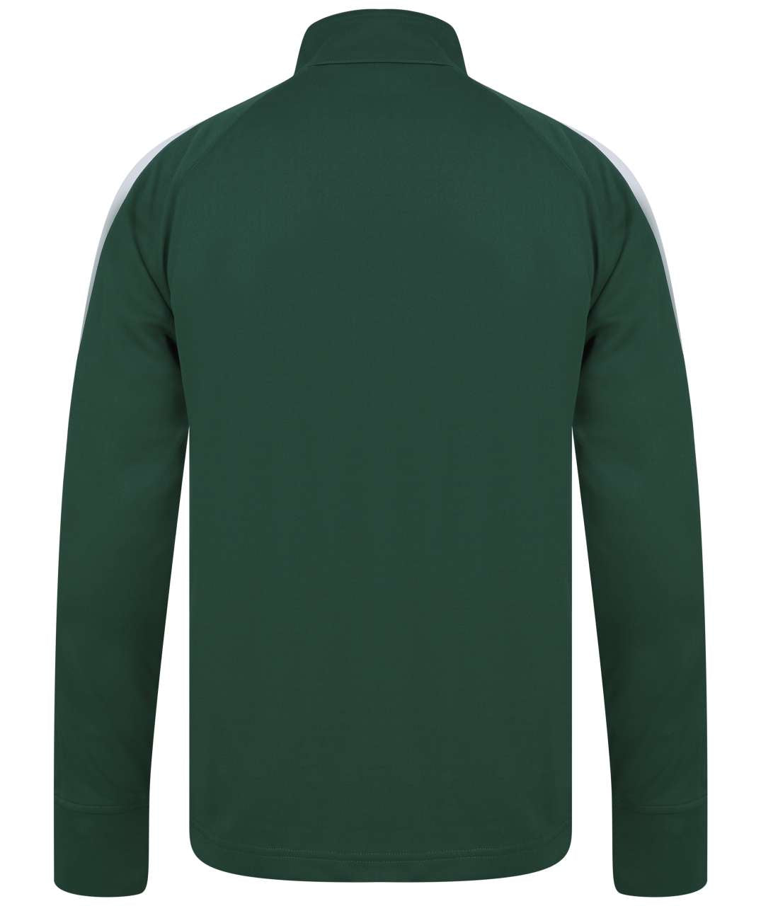 ADULT'S KNITTED TRACKSUIT TOP - Bottle/White - Additional