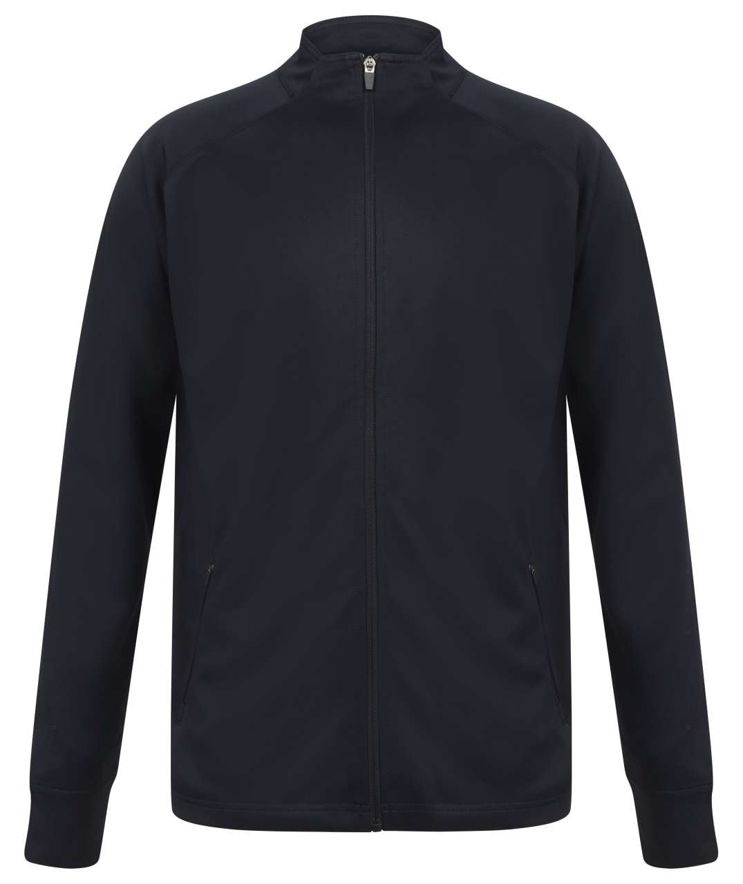 ADULT'S KNITTED TRACKSUIT TOP - Navy - Main