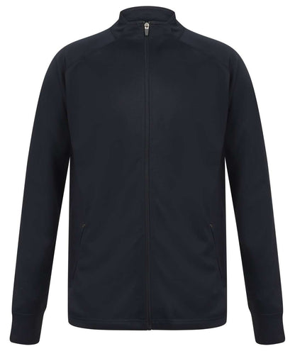 ADULT'S KNITTED TRACKSUIT TOP - Navy - Main