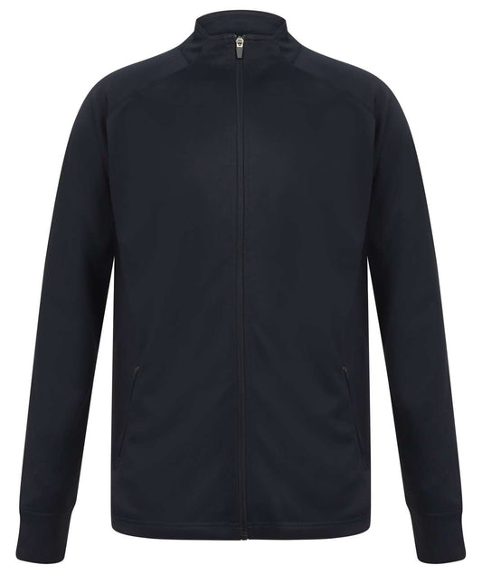ADULT'S KNITTED TRACKSUIT TOP - Navy - Main