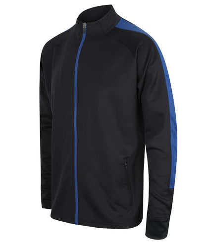 ADULT'S KNITTED TRACKSUIT TOP - Navy/Royal - Additional
