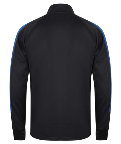ADULT'S KNITTED TRACKSUIT TOP - Navy/Royal - Main