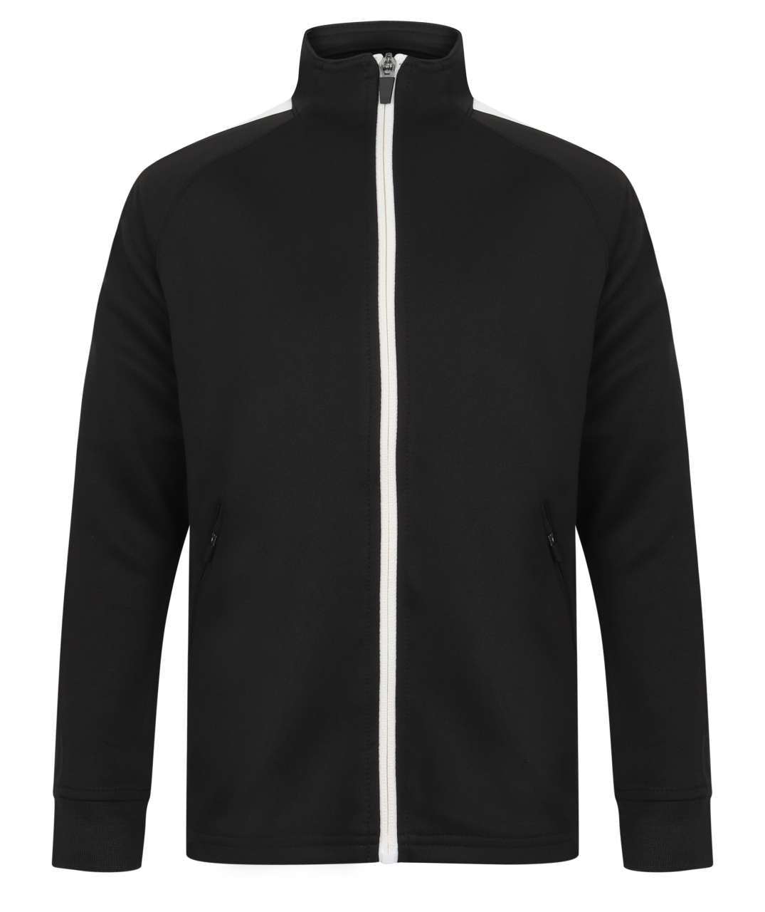 KID'S KNITTED TRACKSUIT TOP - Black/White - Additional