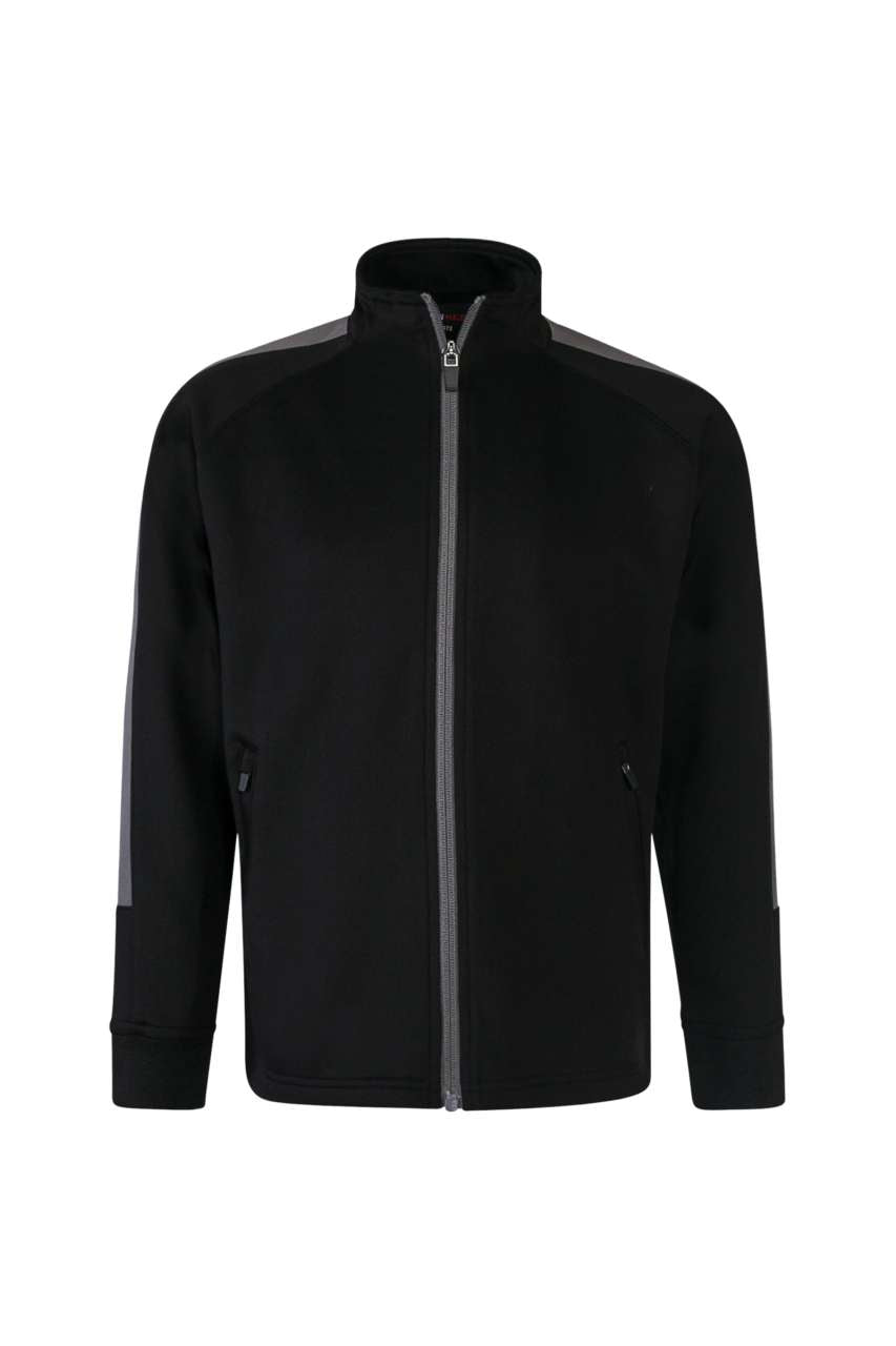 KID'S KNITTED TRACKSUIT TOP - Black/Gunmetal Grey - Additional