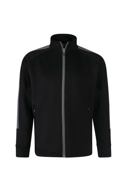 KID'S KNITTED TRACKSUIT TOP - Black/Gunmetal Grey - Additional