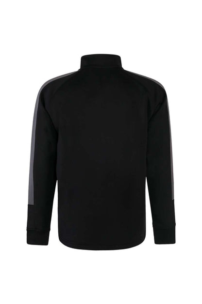 KID'S KNITTED TRACKSUIT TOP - Black/Gunmetal Grey - Main