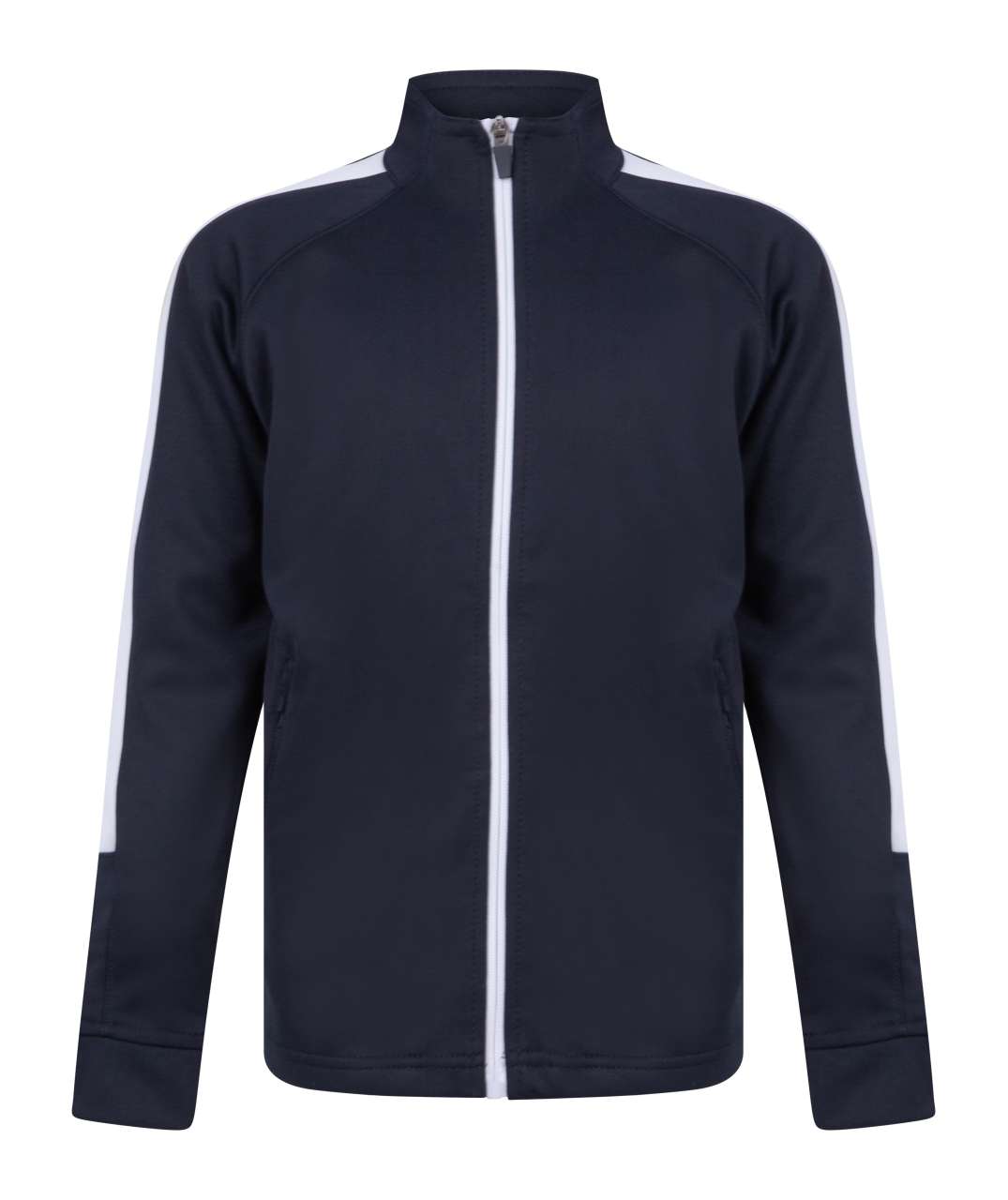 KID'S KNITTED TRACKSUIT TOP - Navy/White - Additional