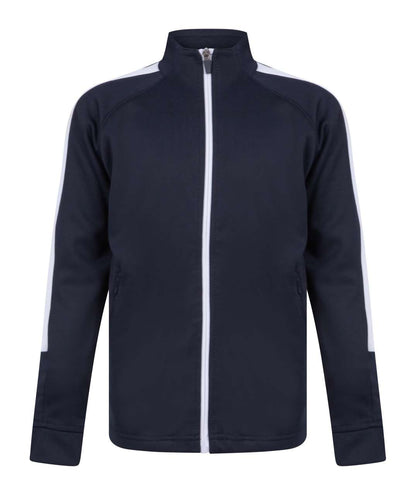 KID'S KNITTED TRACKSUIT TOP - Navy/White - Additional