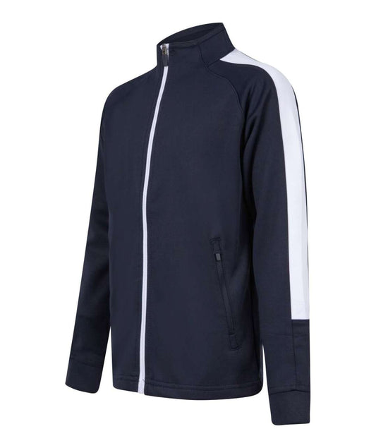 KID'S KNITTED TRACKSUIT TOP - Navy/White - Main