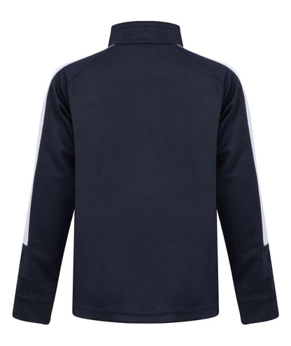 KID'S KNITTED TRACKSUIT TOP - Navy/White - Additional