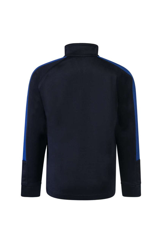 KID'S KNITTED TRACKSUIT TOP - Navy/Royal - Main