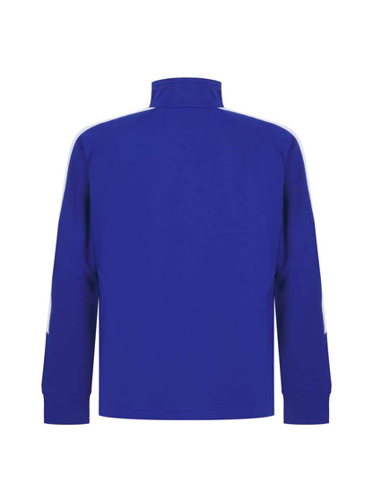 KID'S KNITTED TRACKSUIT TOP - Royal/White - Additional