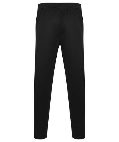 ADULT'S KNITTED TRACKSUIT PANTS - Black/White - Additional