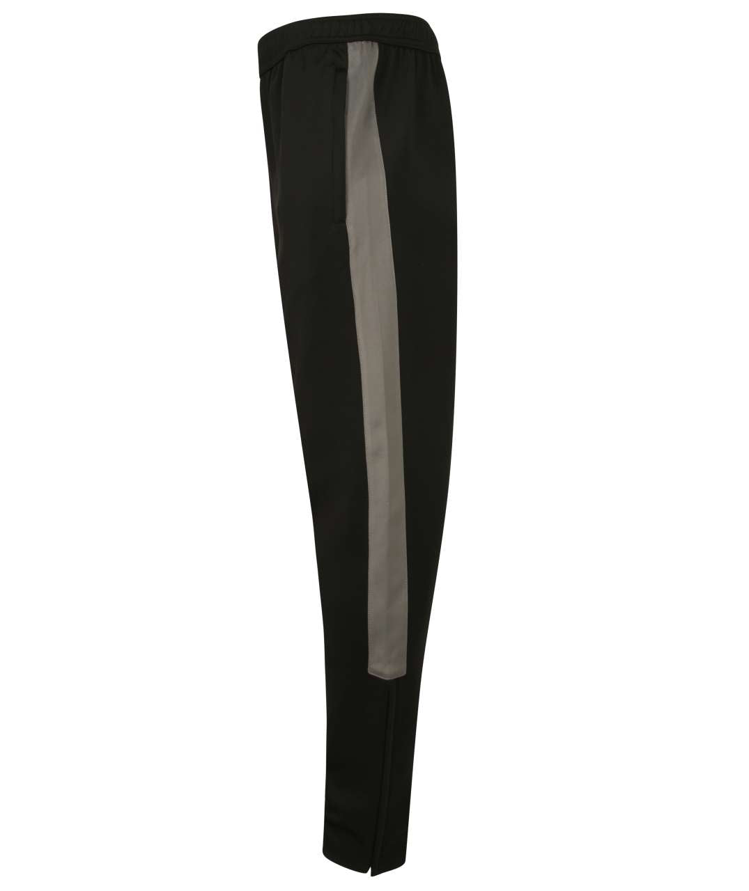 ADULT'S KNITTED TRACKSUIT PANTS - Black/Gunmetal Grey - Additional