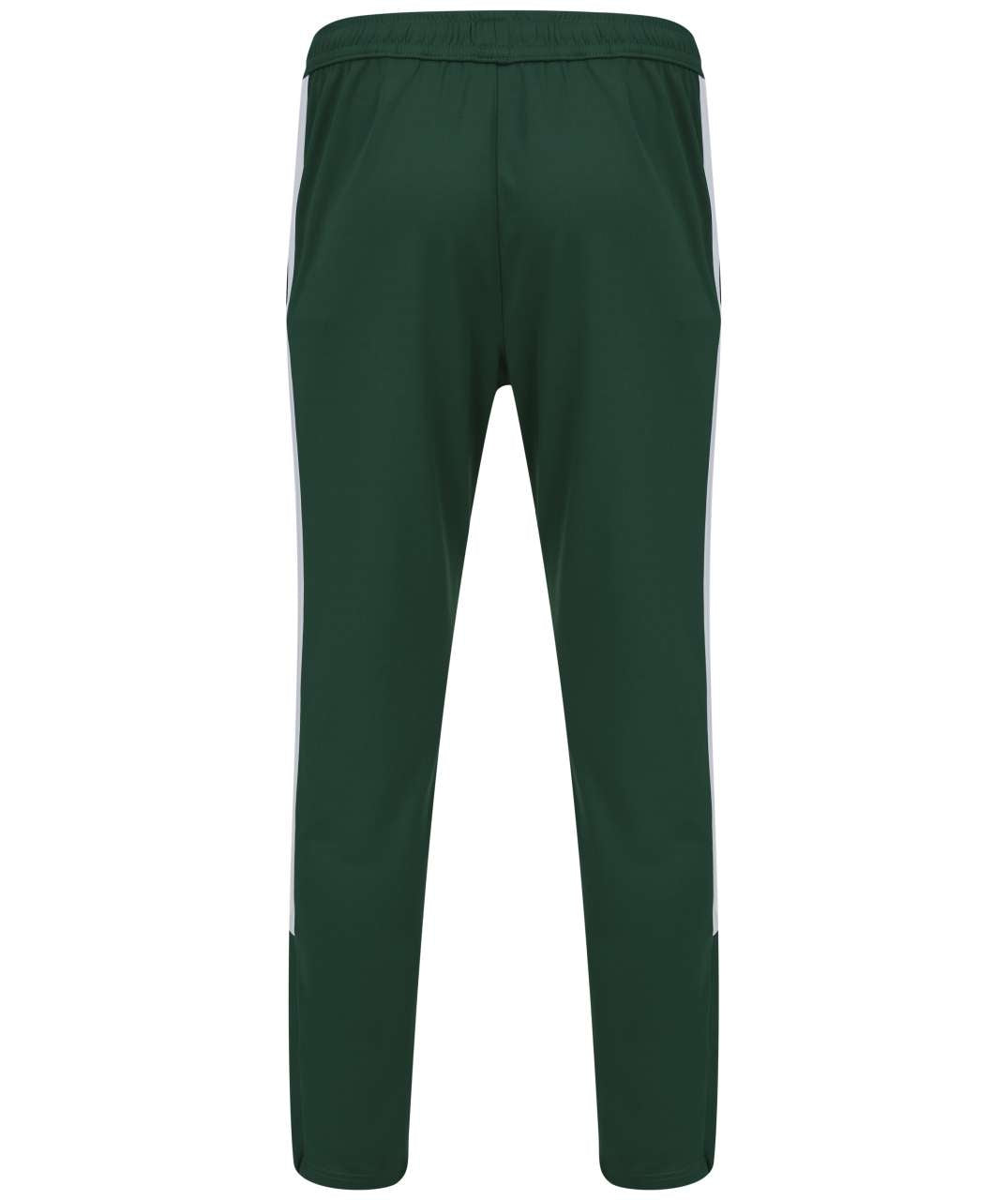 ADULT'S KNITTED TRACKSUIT PANTS - Bottle/White - Additional