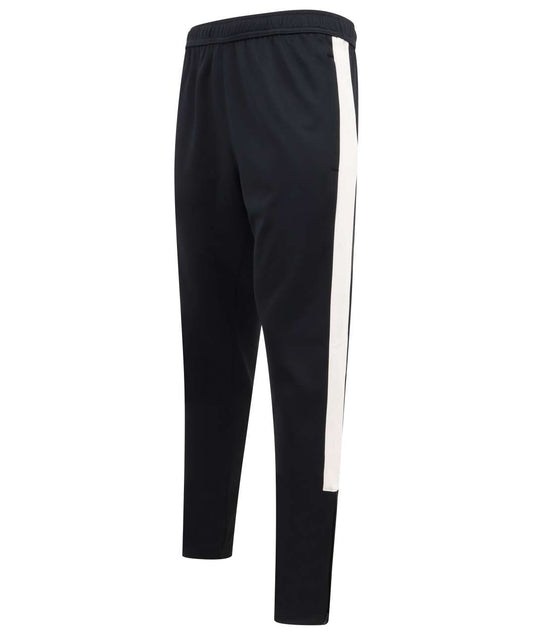 ADULT'S KNITTED TRACKSUIT PANTS - Navy/White - Main