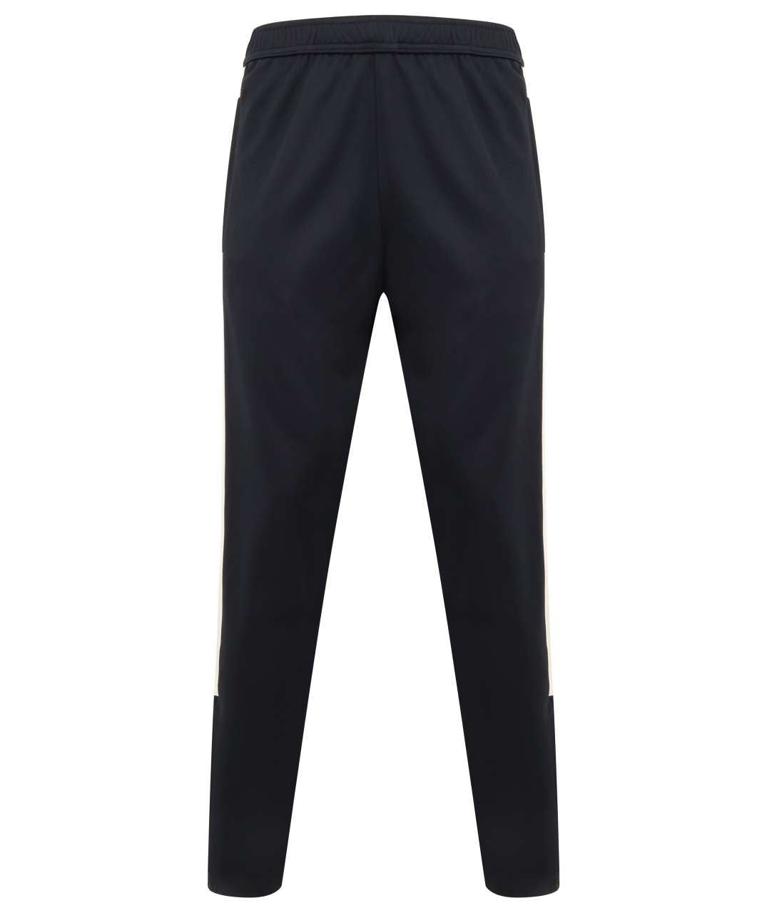 ADULT'S KNITTED TRACKSUIT PANTS - Navy/White - Additional