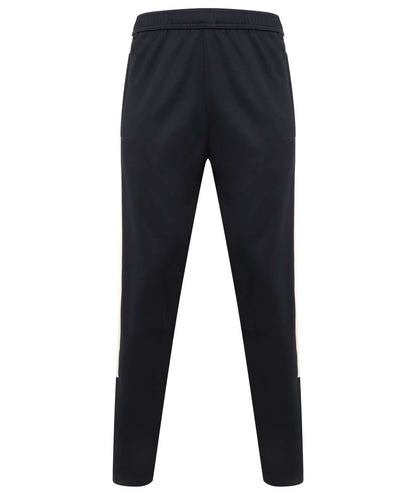 ADULT'S KNITTED TRACKSUIT PANTS - Navy/White - Additional