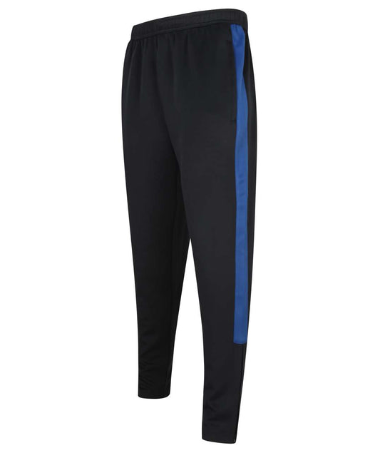 ADULT'S KNITTED TRACKSUIT PANTS - Navy/Royal - Main
