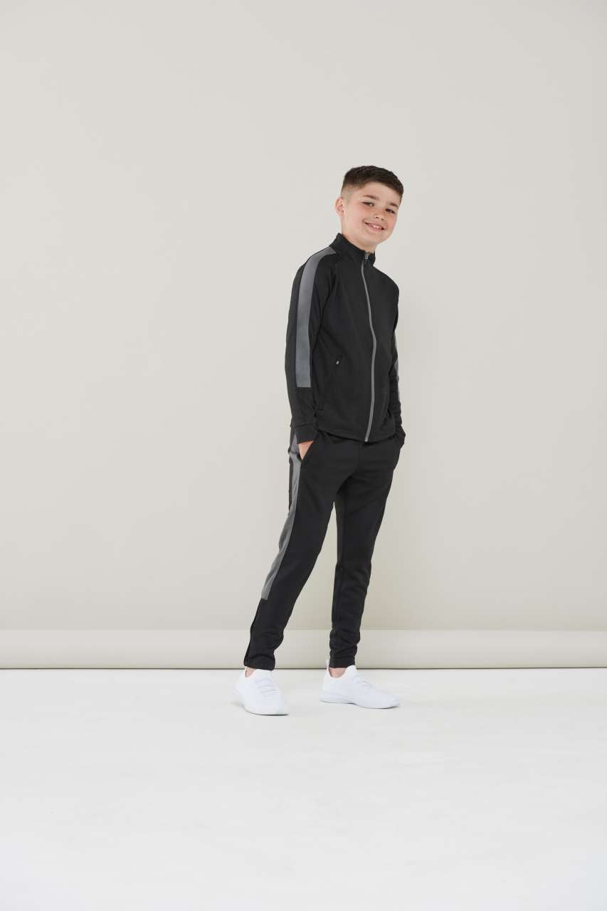 KID'S KNITTED TRACKSUIT PANTS - Navy/Royal - Additional